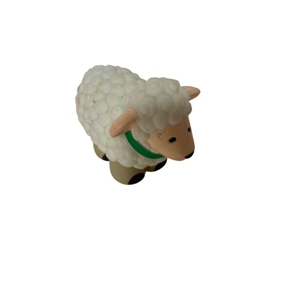 Battat 1987 Vintage Cow Pig Horse Lamb Lot of 4 Figures Farm Toy Animals plastic - Picture 6 of 6